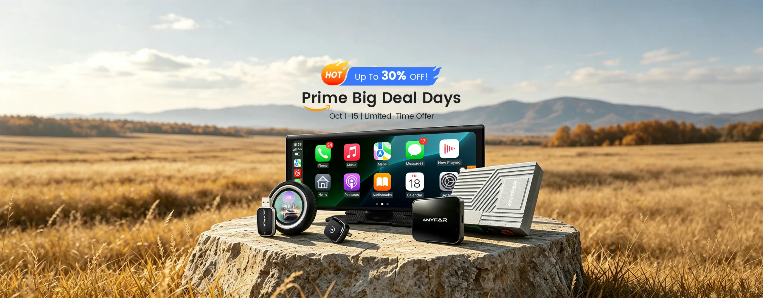 Anyfar autumn sale banner