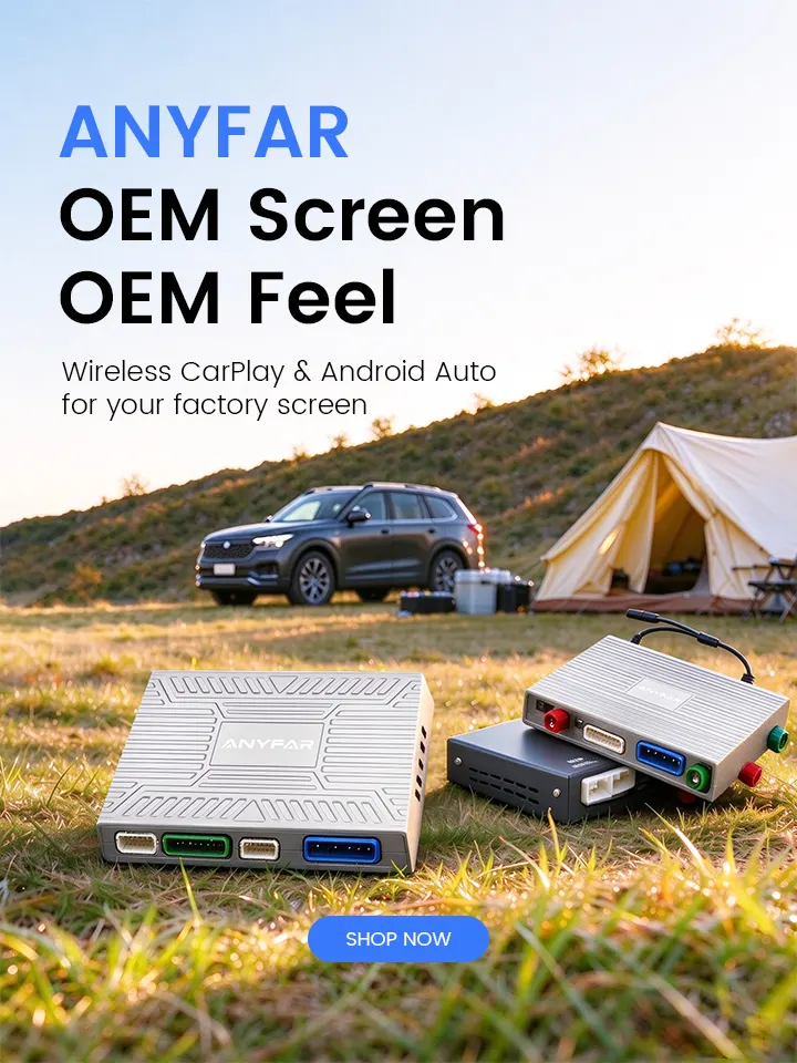 CarPlay decoder upgrade for factory screen