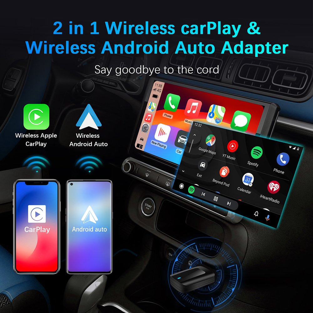 Wireless CarPlay & Android Auto Adapter