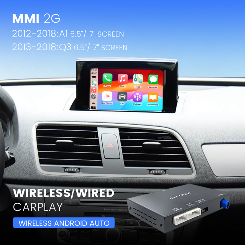 CarPlay Adapter Decoder for Audi MMI 2G 