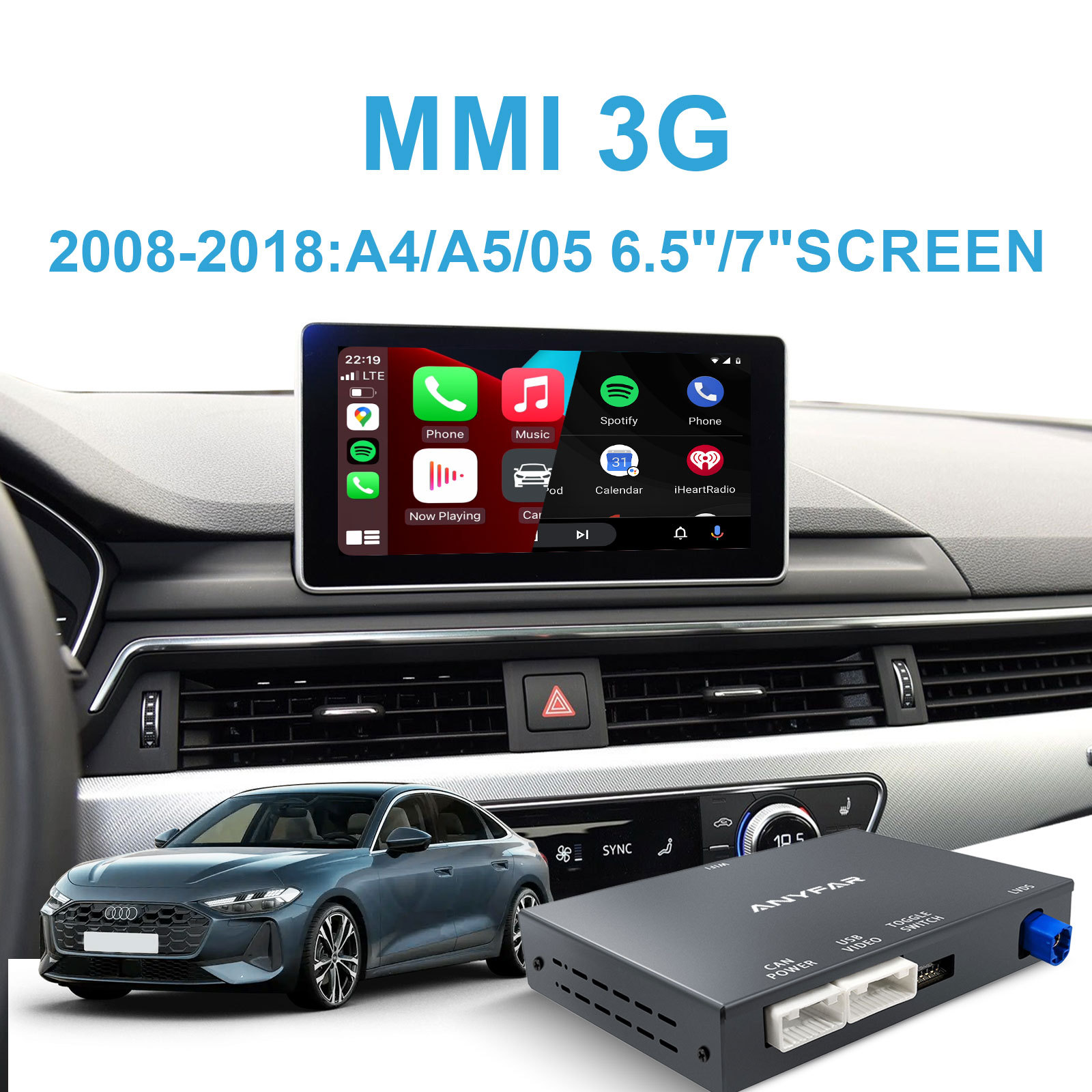 CarPlay Decoder for Audi MMI 3G