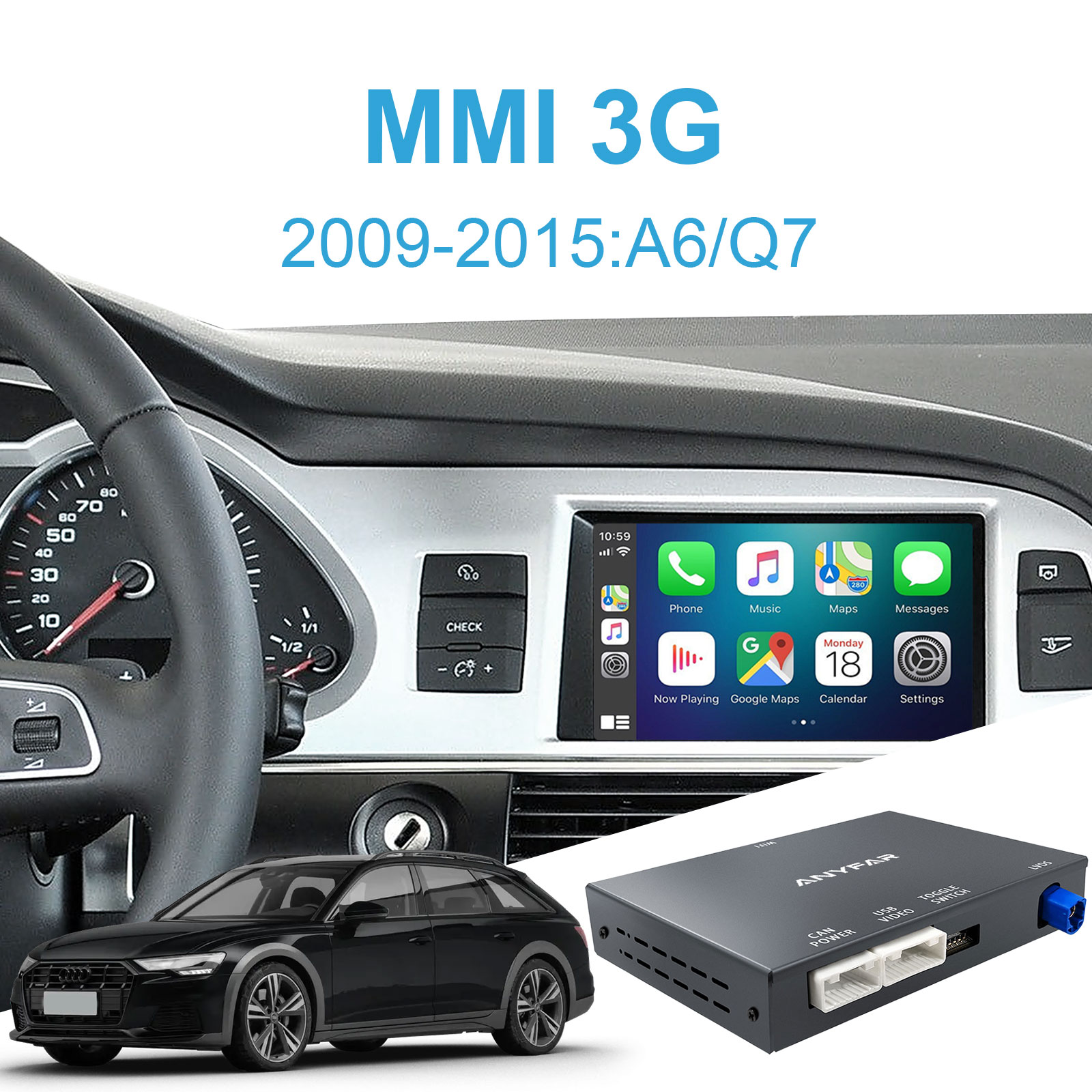 Carplay Retrofit Kit for Audi MMI 3G
