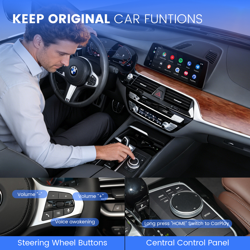 Carplay Module Interface for BMW EVO/MGU
