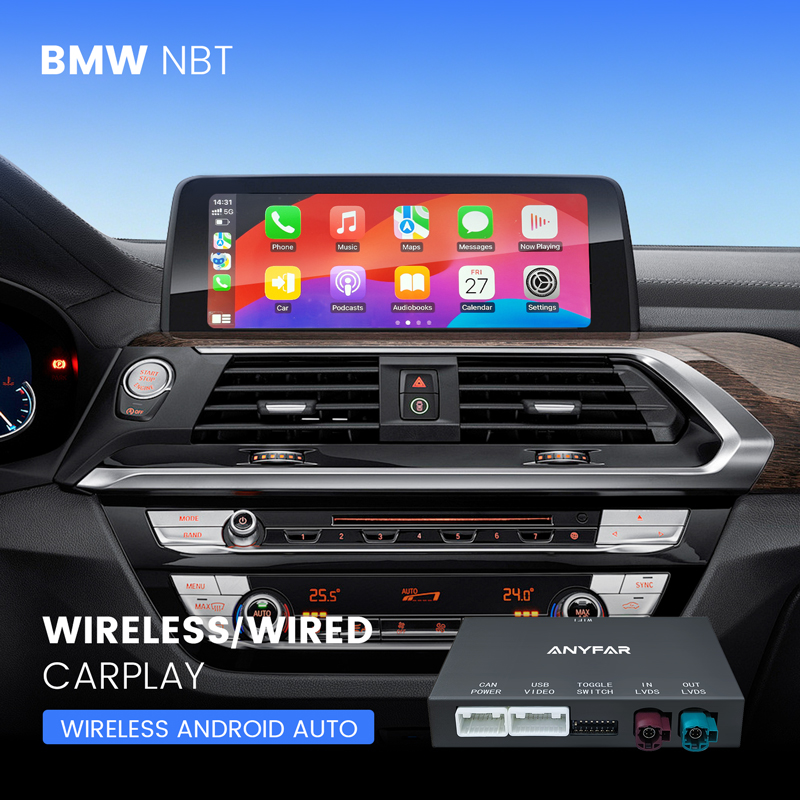 車 BMW ナビ用 ANYFAR OEM UPGRADE KIT CarPlay