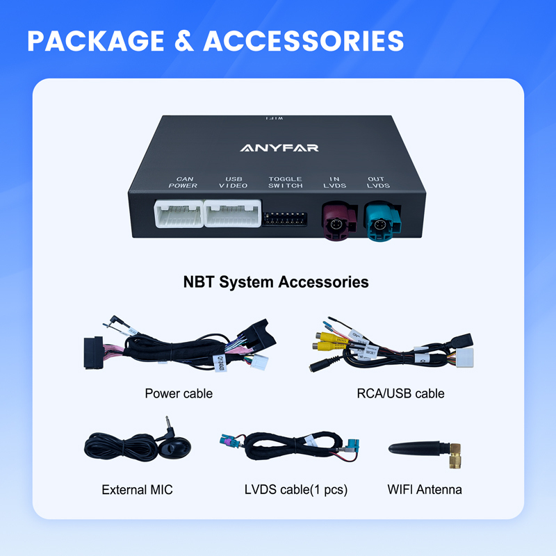 Carplay Module Interface for BMW NBT
