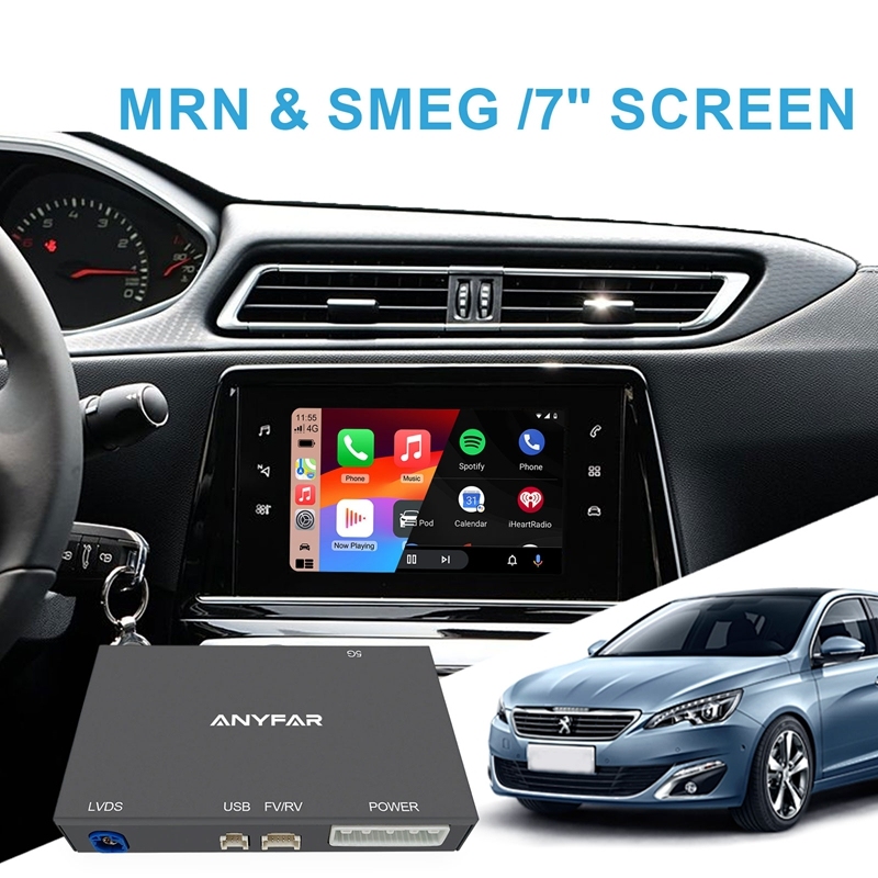 CarPlay Decoder for Citroen MRN  SMEG  7" Screen