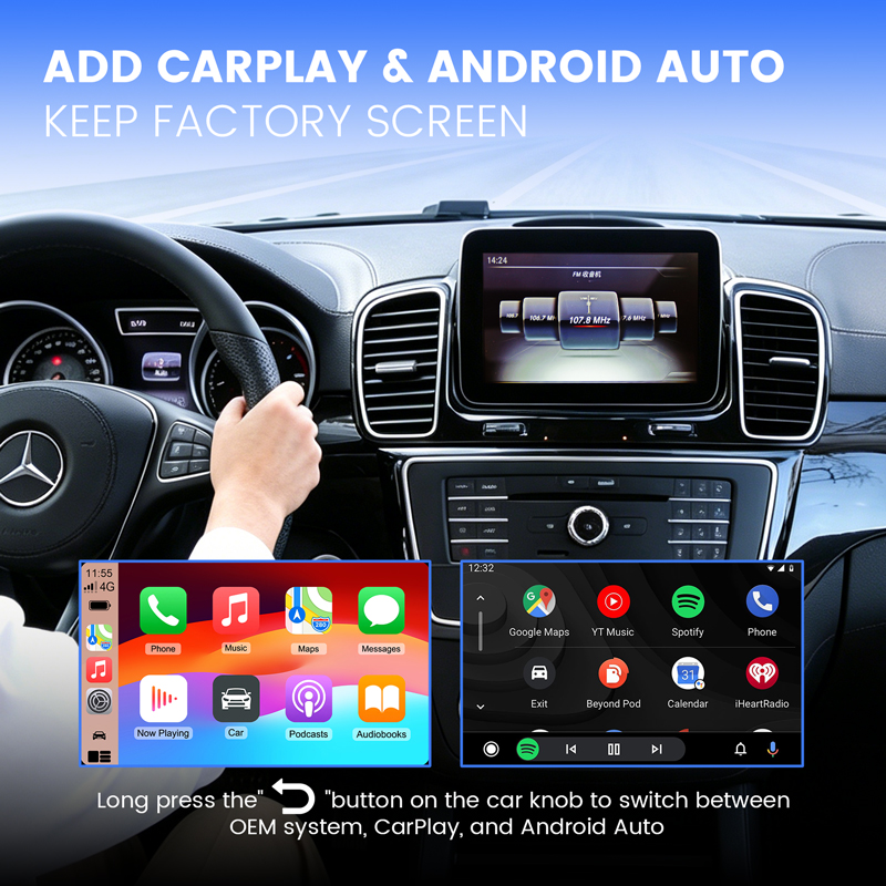 Carplay Module Interface for Mercedes-Benz NTG 5.0/5.1