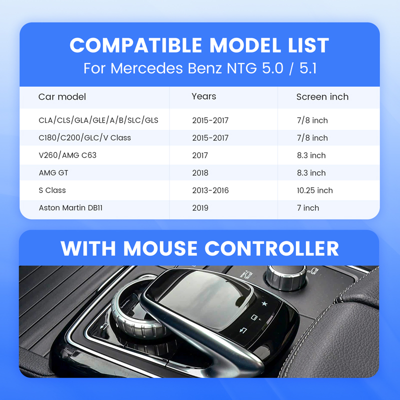 Carplay Module Interface for Mercedes-Benz NTG 5.0/5.1