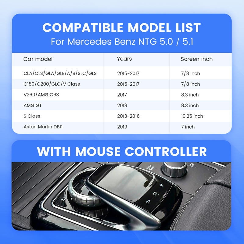Carplay Module Interface for Mercedes-Benz NTG 5.0/5.1