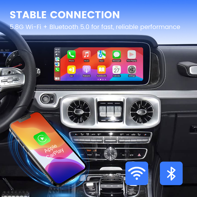 Wireless CarPlay Module for Mercedes-Benz 10.25" with NTG5.5