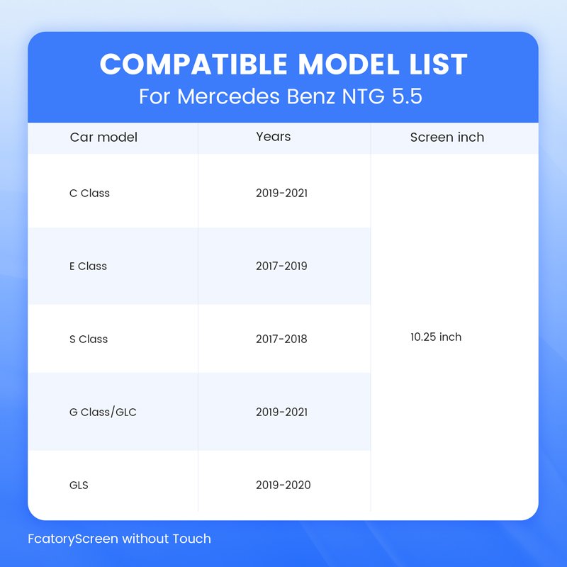 Wireless CarPlay Module for Mercedes-Benz 10.25" with NTG5.5