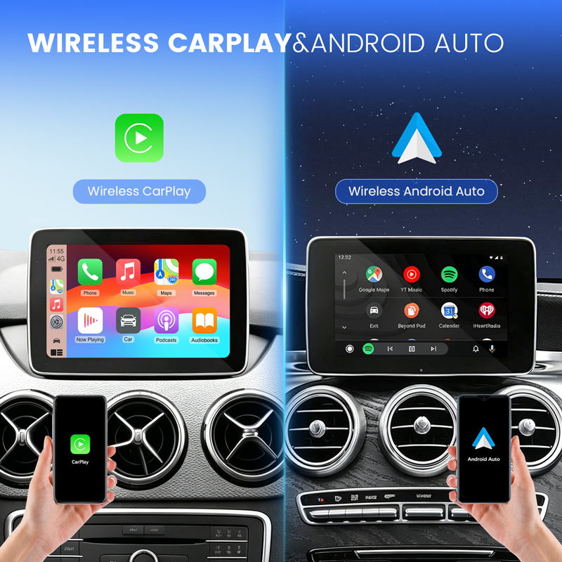 Carplay Retrofit Kit for Mercedes-Benz NTG 4.5/4.7