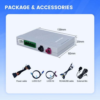 Carplay Retrofit Kit for Mercedes-Benz NTG 4.5/4.7