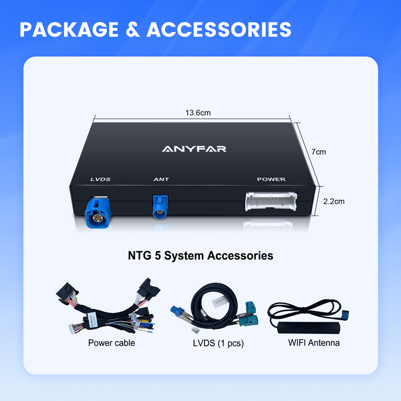 Carplay Retrofit Kit for Mercedes-Benz NTG 5.0/5.1