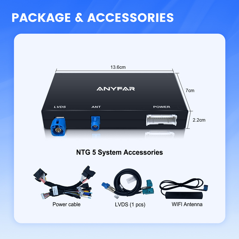Carplay Retrofit Kit for Mercedes-Benz NTG 5.0/5.1
