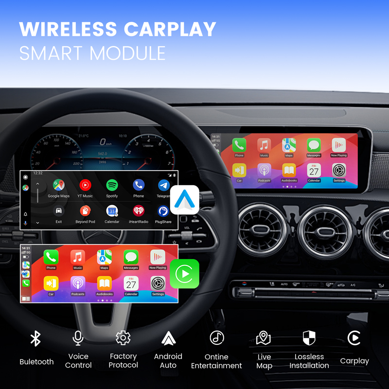 Carplay Retrofit Kit for Mercedes-Benz NTG 5.0/5.1