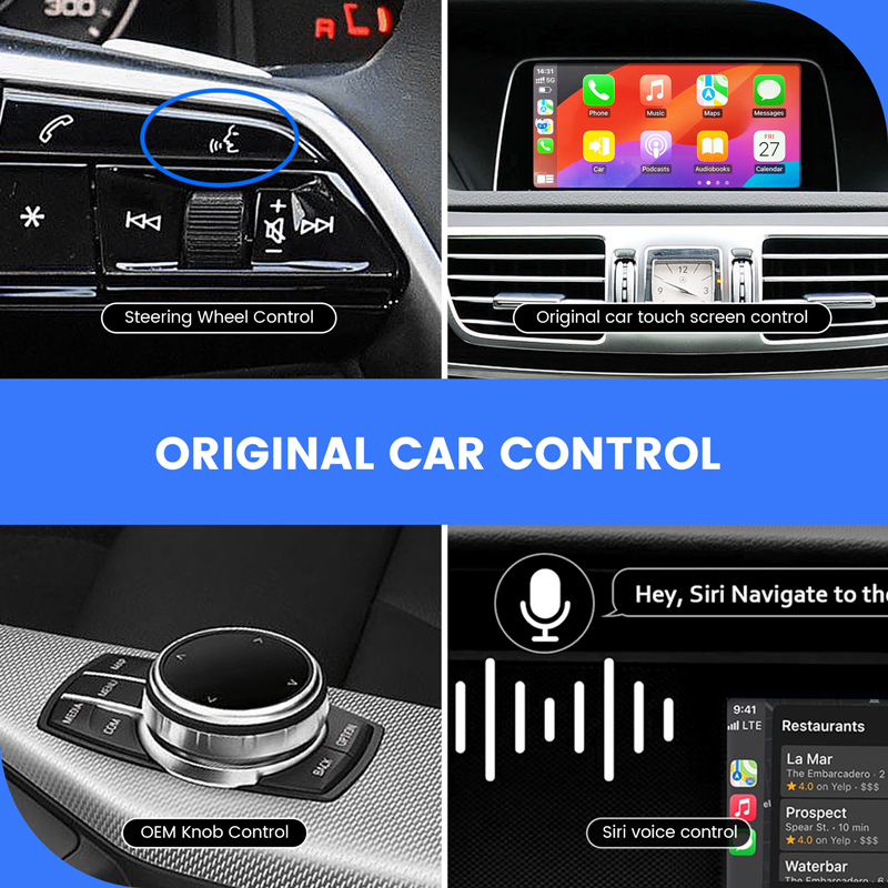 Carplay Module Interface for Mercedes-Benz NTG 4.5/4.7