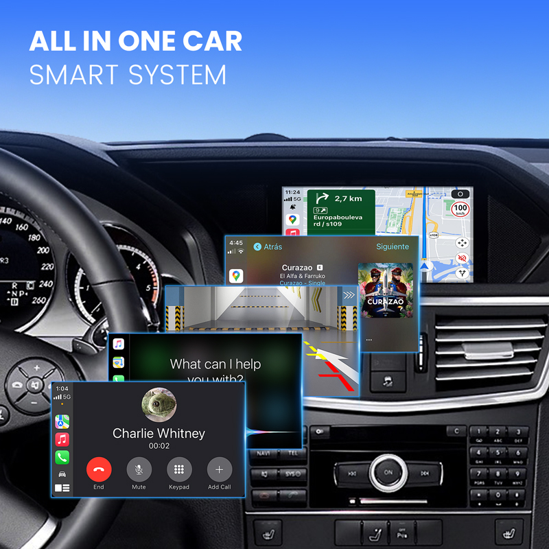 Carplay Module Interface for Mercedes-Benz NTG 4.5/4.7