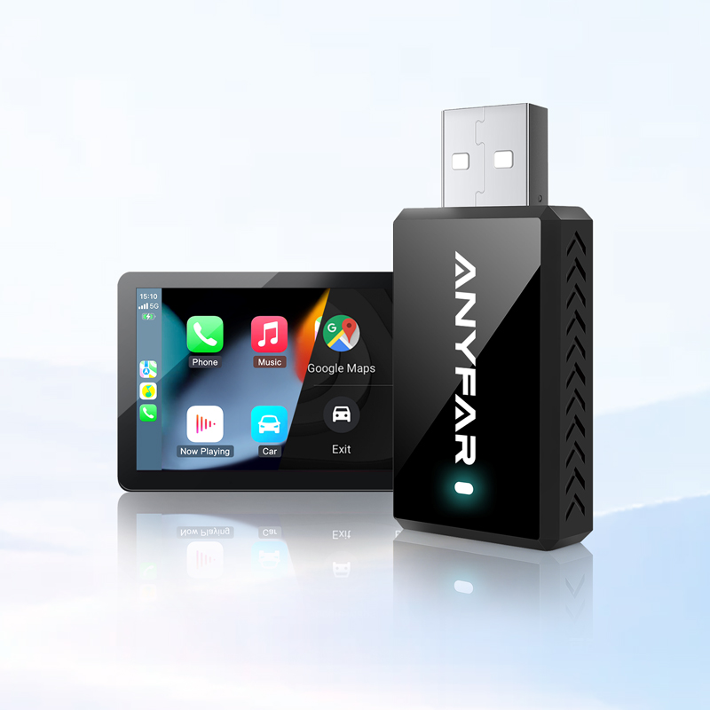 2-in-1 Wireless CarPlay & Android Auto Adapter – ANYFAR