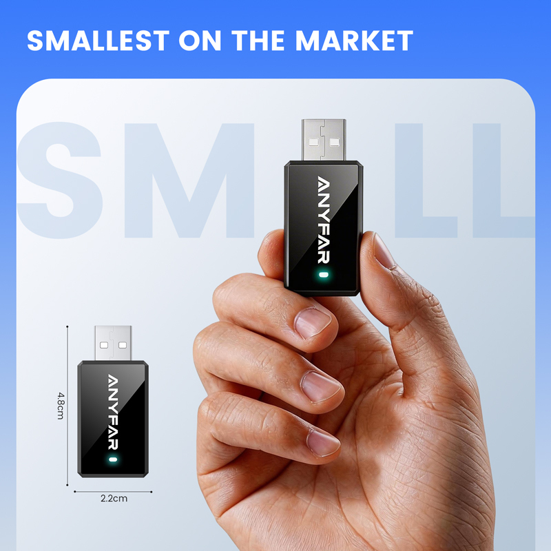 2-in-1 Wireless CarPlay & Android Auto Adapter