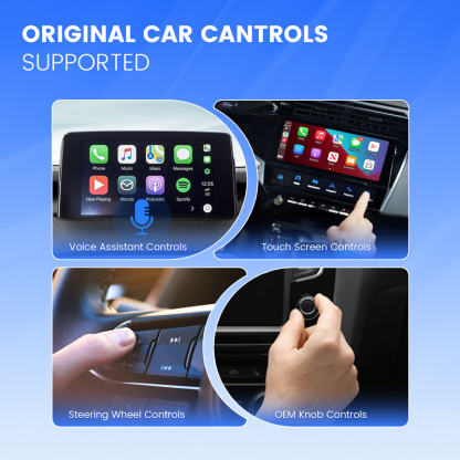 2-in-1 Wireless CarPlay & Android Auto Adapter