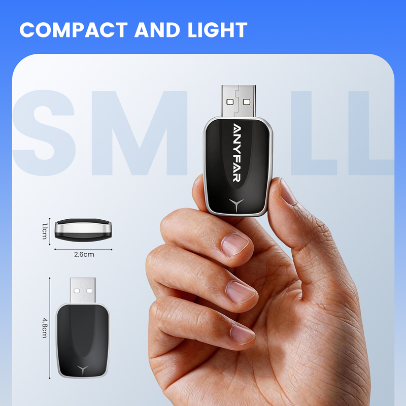 Online Upgrade Wireless CarPlay & Android Auto Adapter