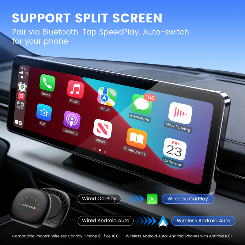 CarPlay AI Box 3-in-1 Android 13.0