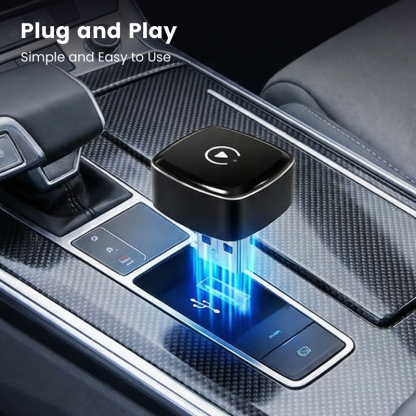 Save Space & Time Wireless CarPlay & Android Auto Adapter