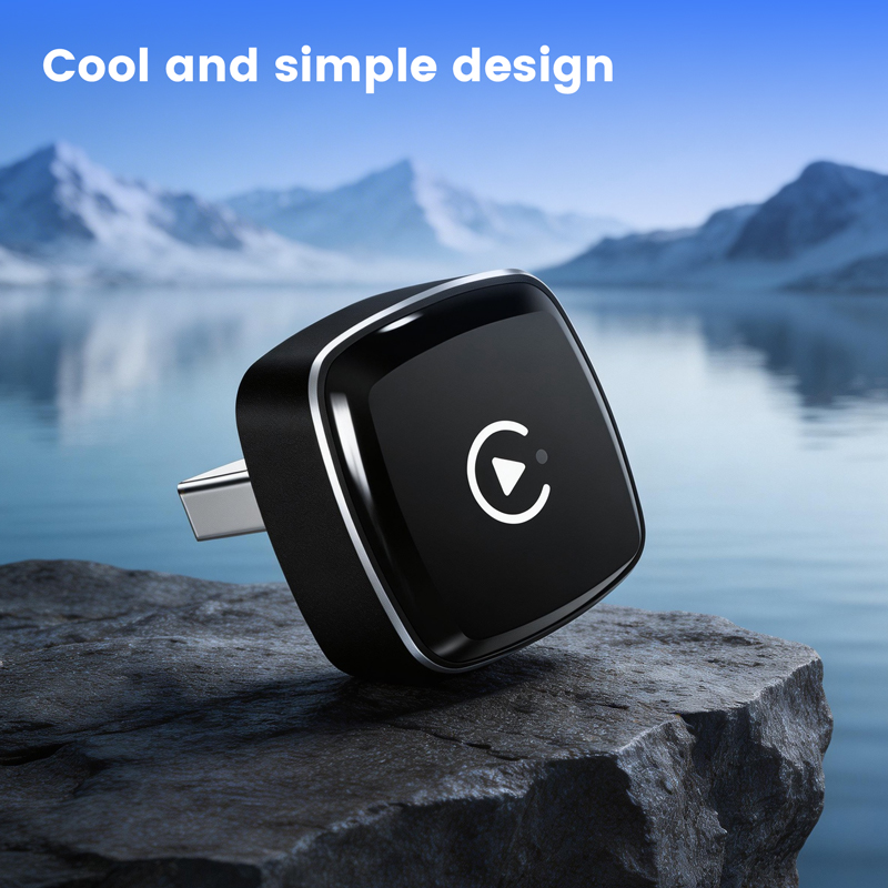 Save Space & Time Wireless CarPlay & Android Auto Adapter