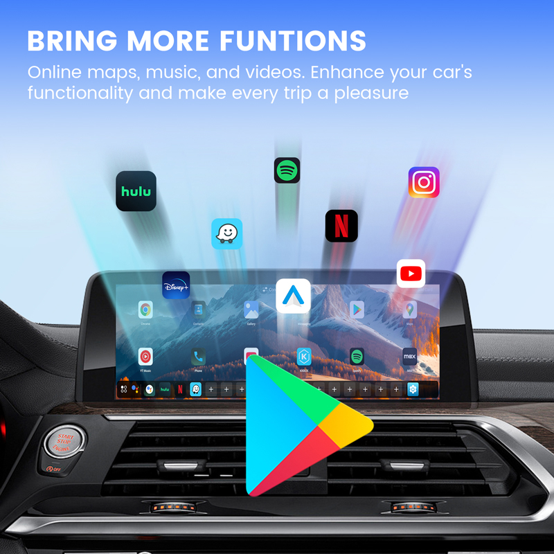 Wireless AI Box for BMW & Most Cars 8GB 128GB CarPlay
