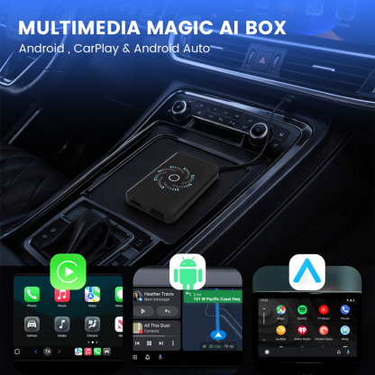 Wireless CarPlay & Android Auto Ai Box with HDMI™ Multimedia