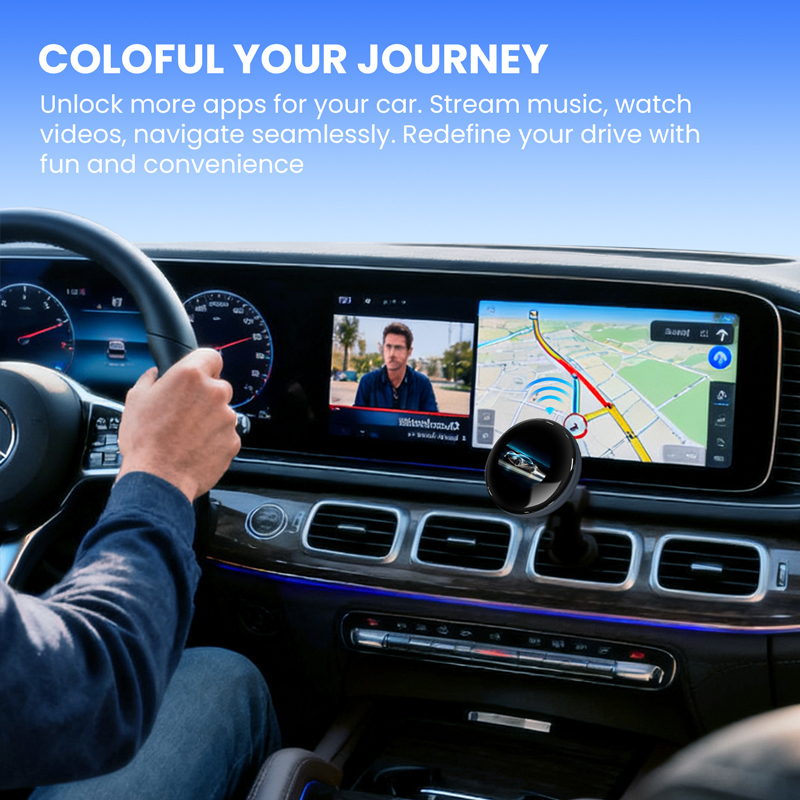 Qualcomm 6125 CPU Wireless CarPlay AI Box