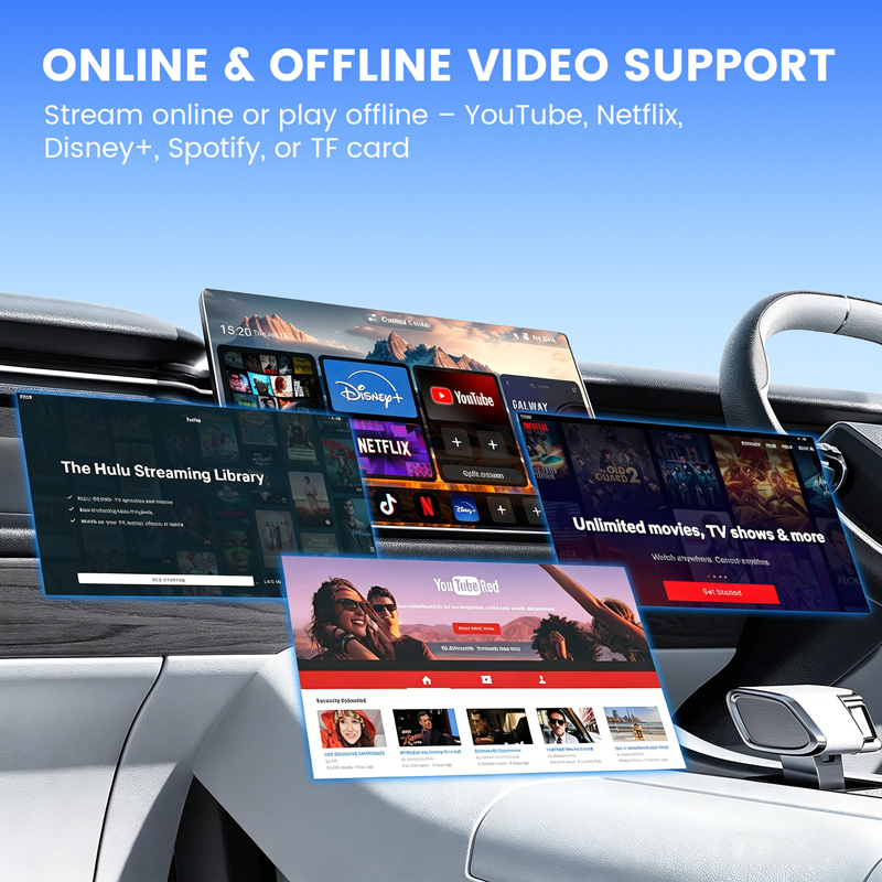 Android 13 CarPlay AI Box – 3-in-1 Wireless
