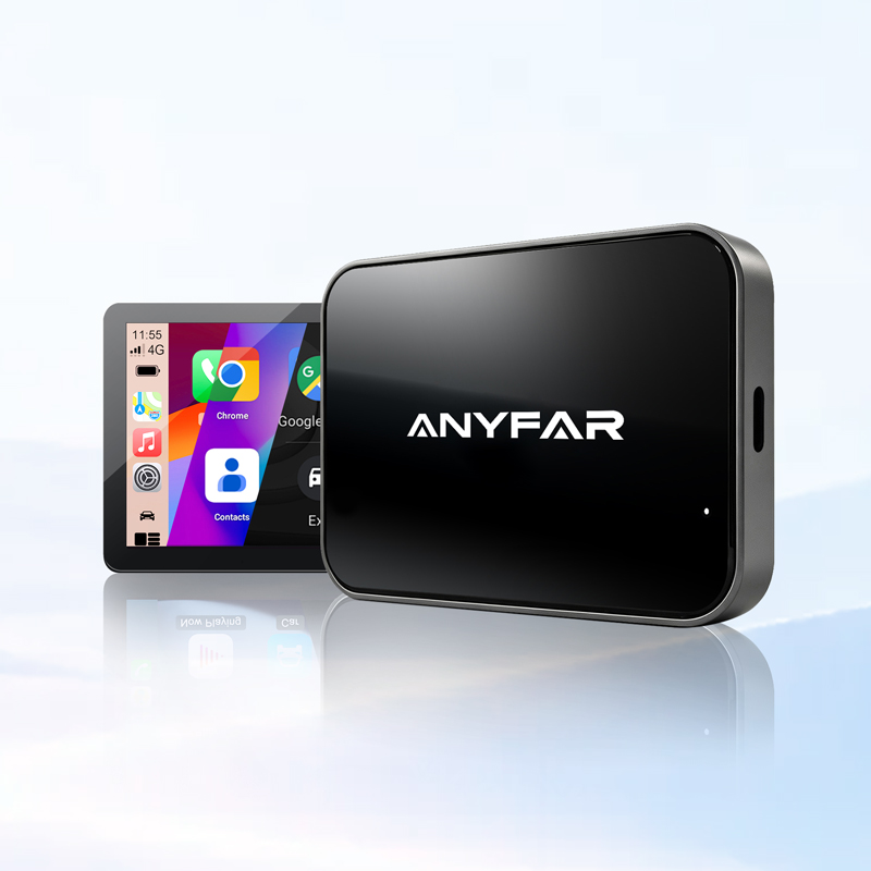 Slim Dual-Glass CarPlay Box with Android 13 | Stream & Navigate