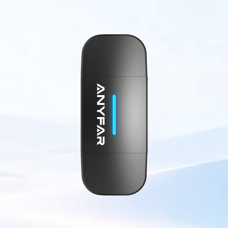 Dual-Port Wireless CarPlay & Android Auto Adapter