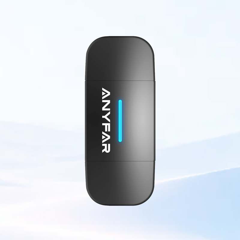 Dual-Port Wireless CarPlay & Android Auto Adapter