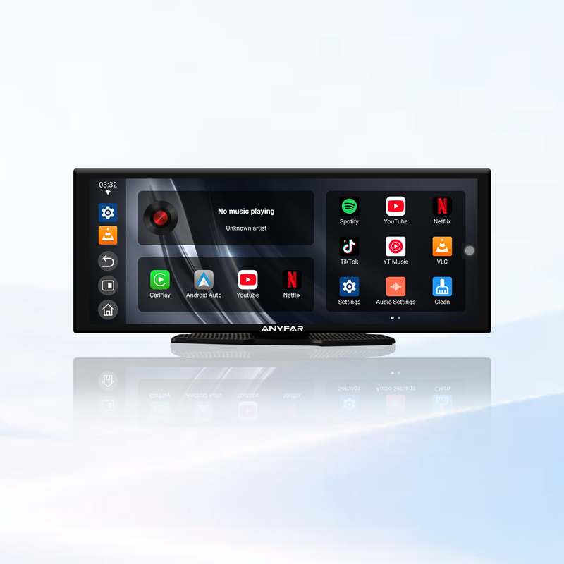 10.26 Inch Portable Wireless CarPlay Android Auto Screen