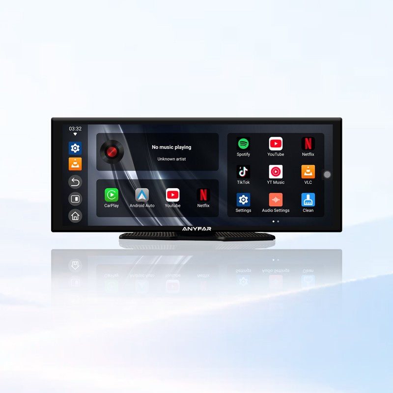 10.26 Inch Portable Wireless CarPlay Android Auto Screen