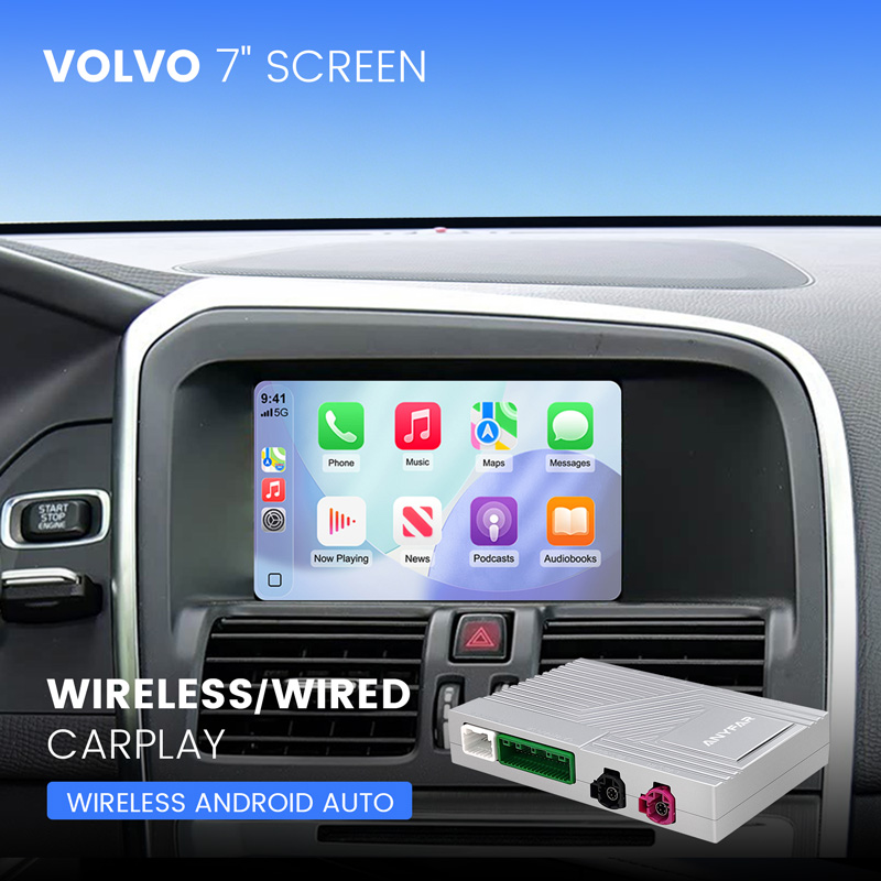Intelligent Voice Control Carplay Module Interface for Volvo 7" screen