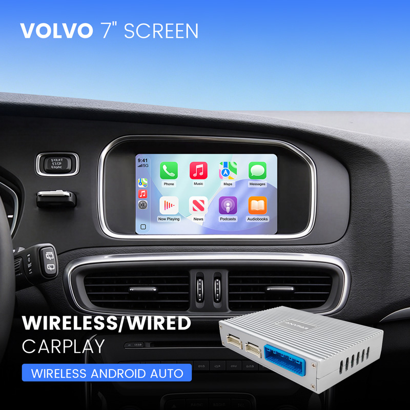 Original Car Upgrade Carplay Retrofit Kit for Volvo 7" screen