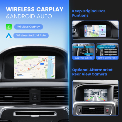 Original Car Upgrade Carplay Retrofit Kit for Volvo 7" screen