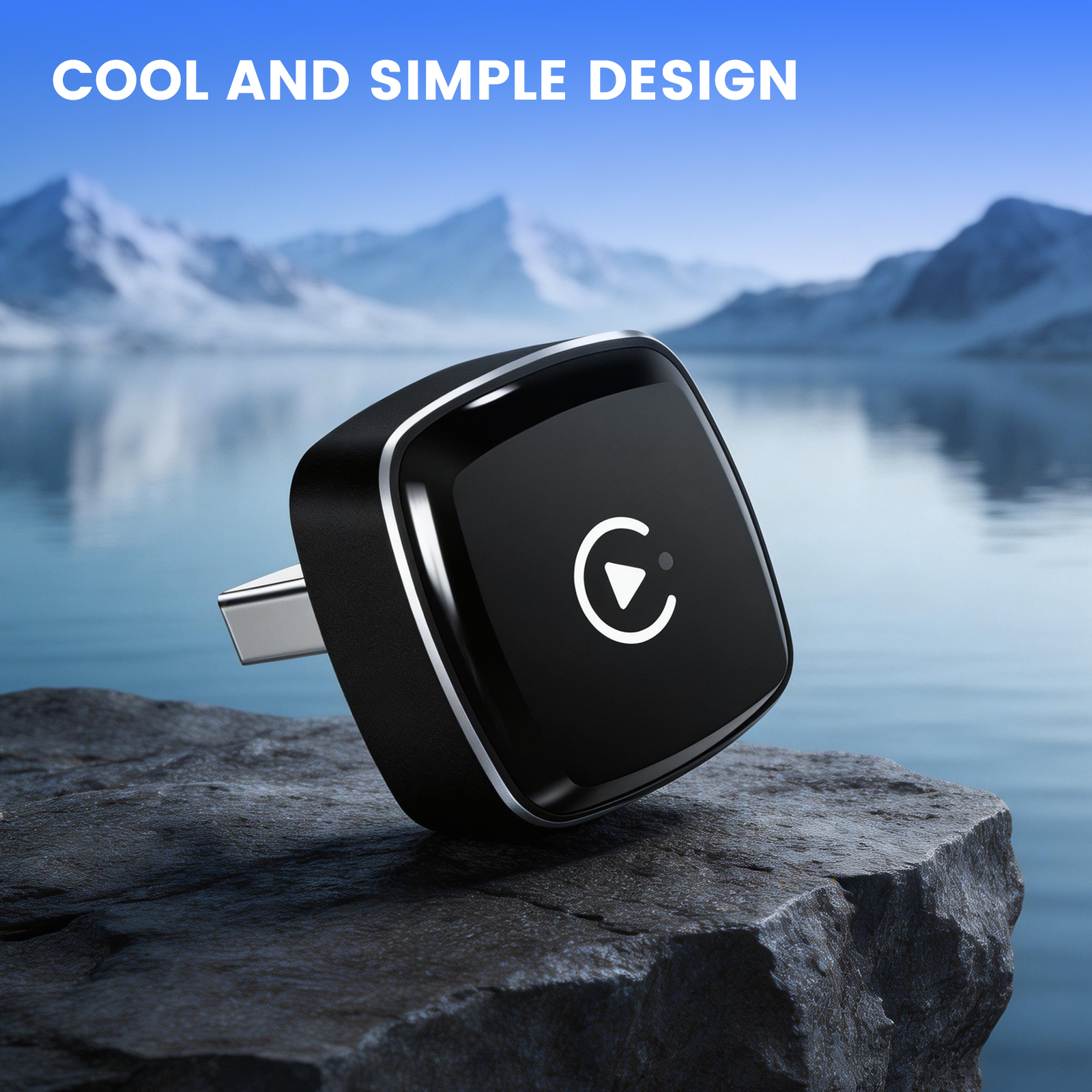 Save Space & Time Wireless CarPlay & Android Auto Adapter