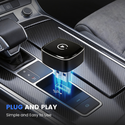 Save Space & Time Wireless CarPlay & Android Auto Adapter