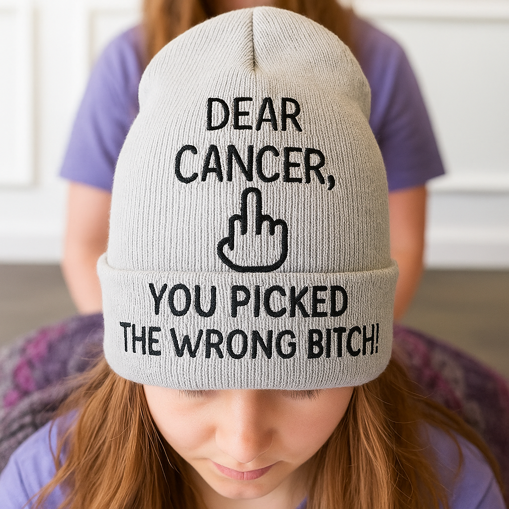 Fuck Cancer Warrior Beanie