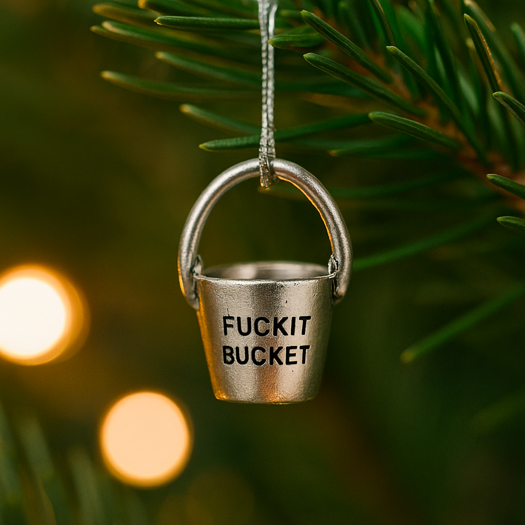 Fuckit Bucket Ornament