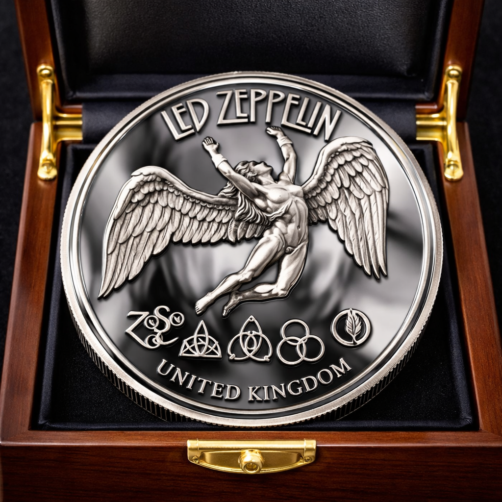 Led Zeppelin Tribute Commemorative Coin