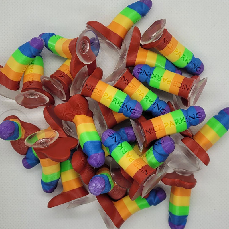 Nice Parking Dick Prank Gag Gift With Suction Cup