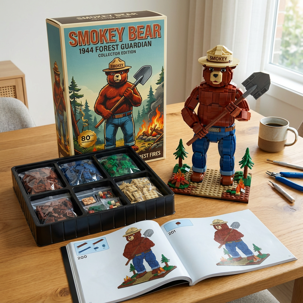 Smokey Bear 80th Anniversary Collector Brick Edition🔥