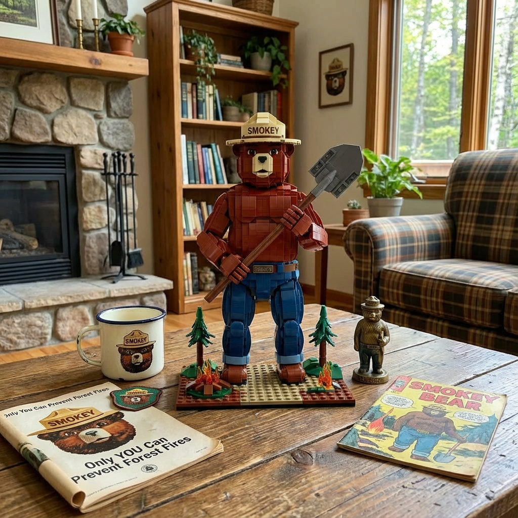 Smokey Bear 80th Anniversary Collector Brick Edition🔥