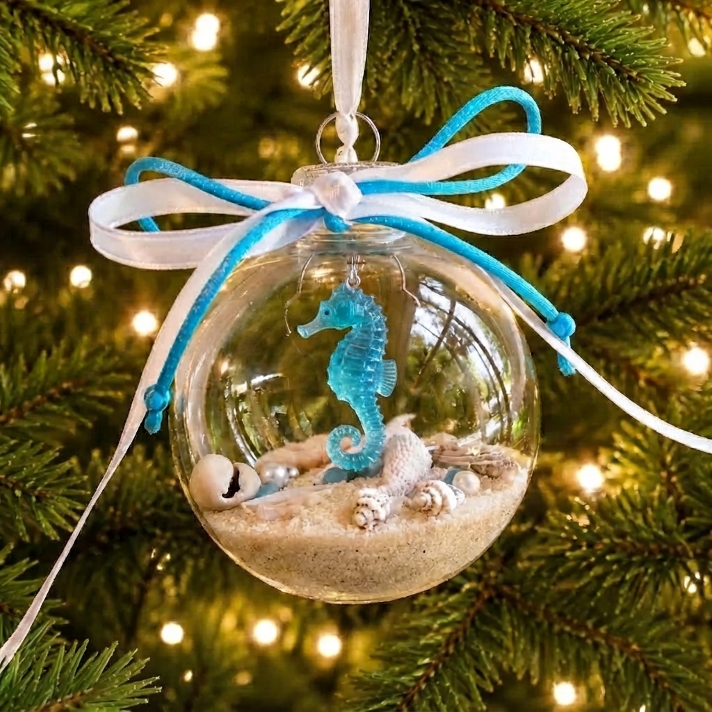 Ocean Ball Christmas Ornament